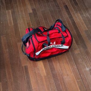 Under Armour Red Men's Duffel Bag 24"
